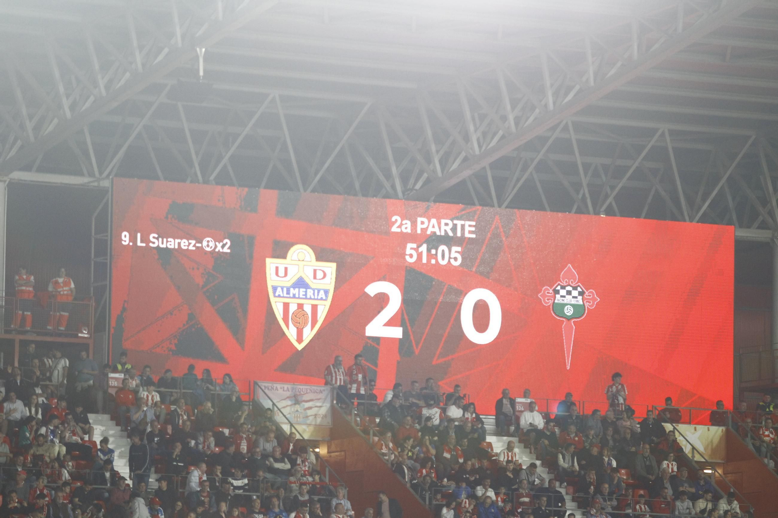 U.D. Almería-Racing Club Ferrol, en imágenes