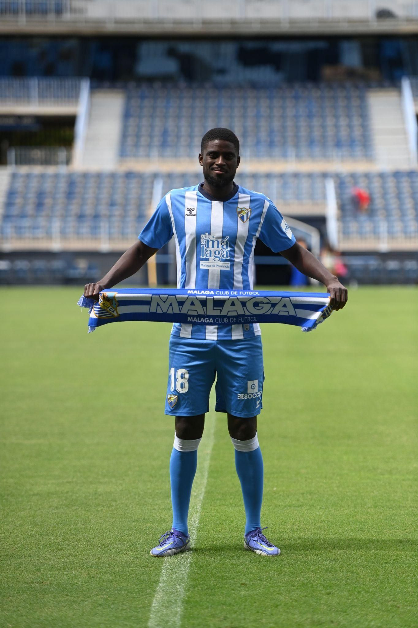 Las fotos de los últimos fichajes del Málaga CF