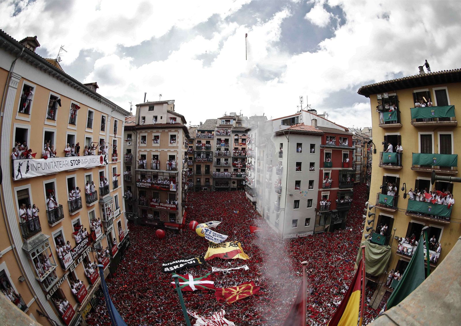 Las imágenes del Chupinazo