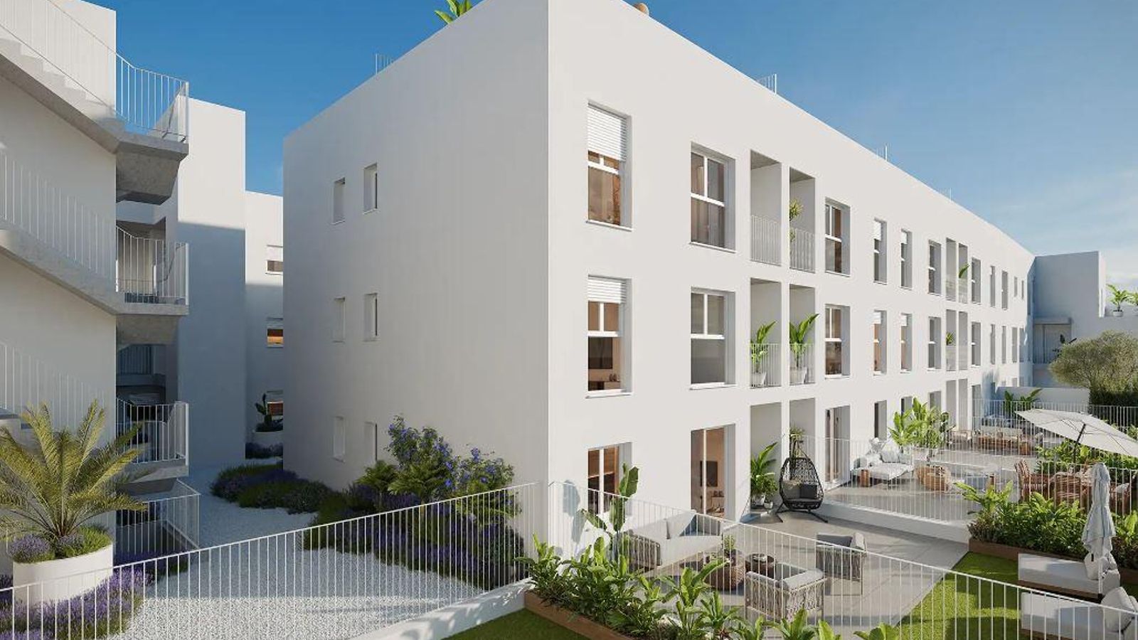 Otra vista del aspecto que tendrán los edificios.