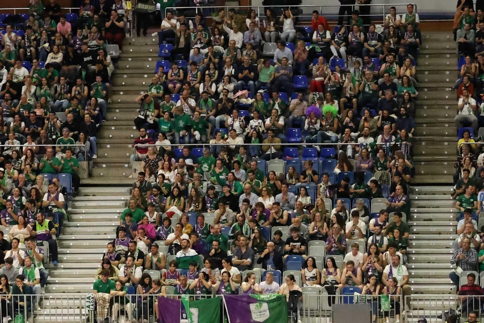 Búscate en las gradas del Carpena en el Unicaja-UCAM Murcia de la BCL