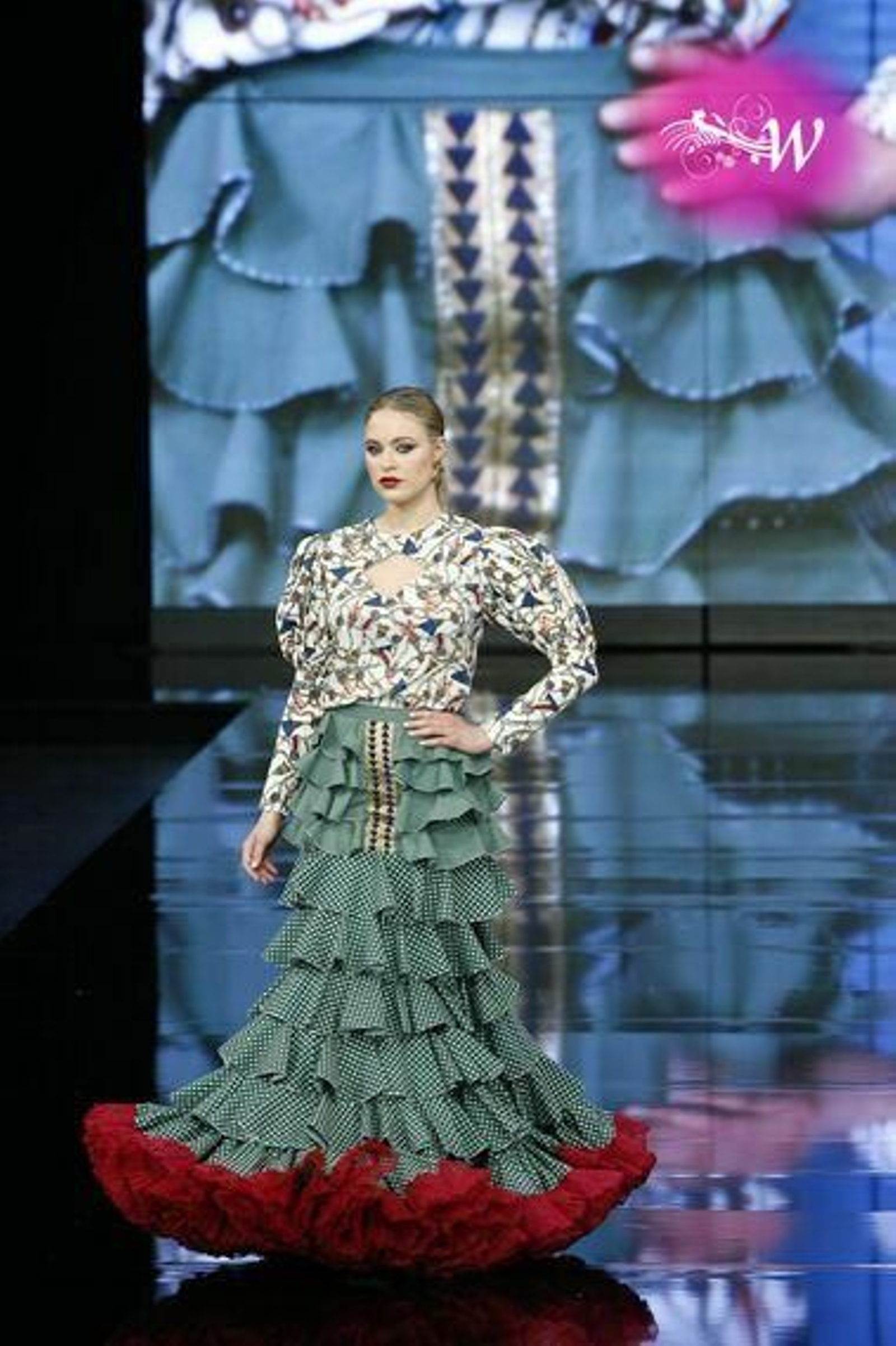 Desfile de María Amador en Simof 2020