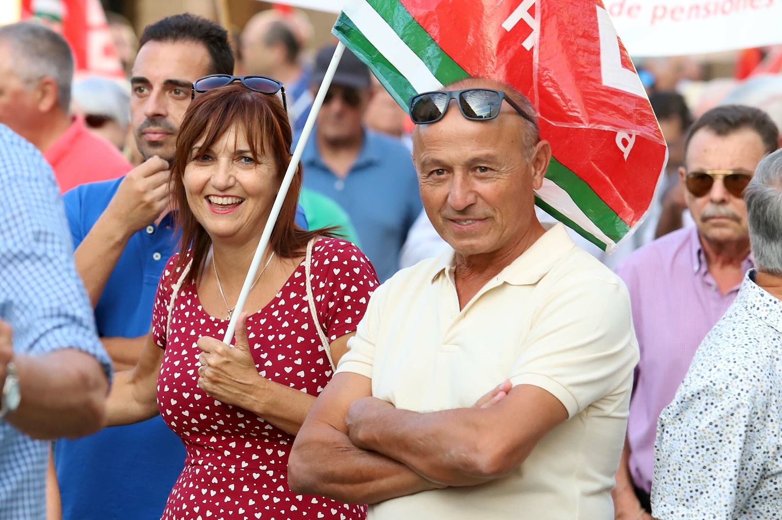 Imágenes de la manifestación "Por unas pensiones dignas"