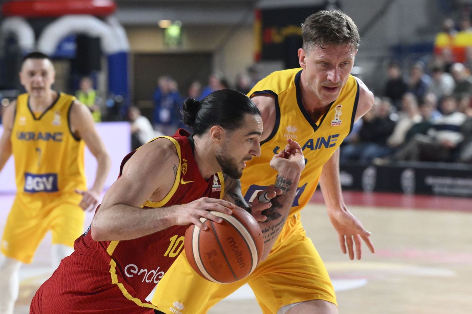 Las mejores fotos del España-Ucrania de baloncesto