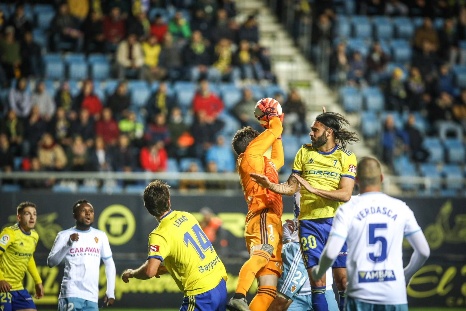 Las imágenes del Cádiz-Zaragoza