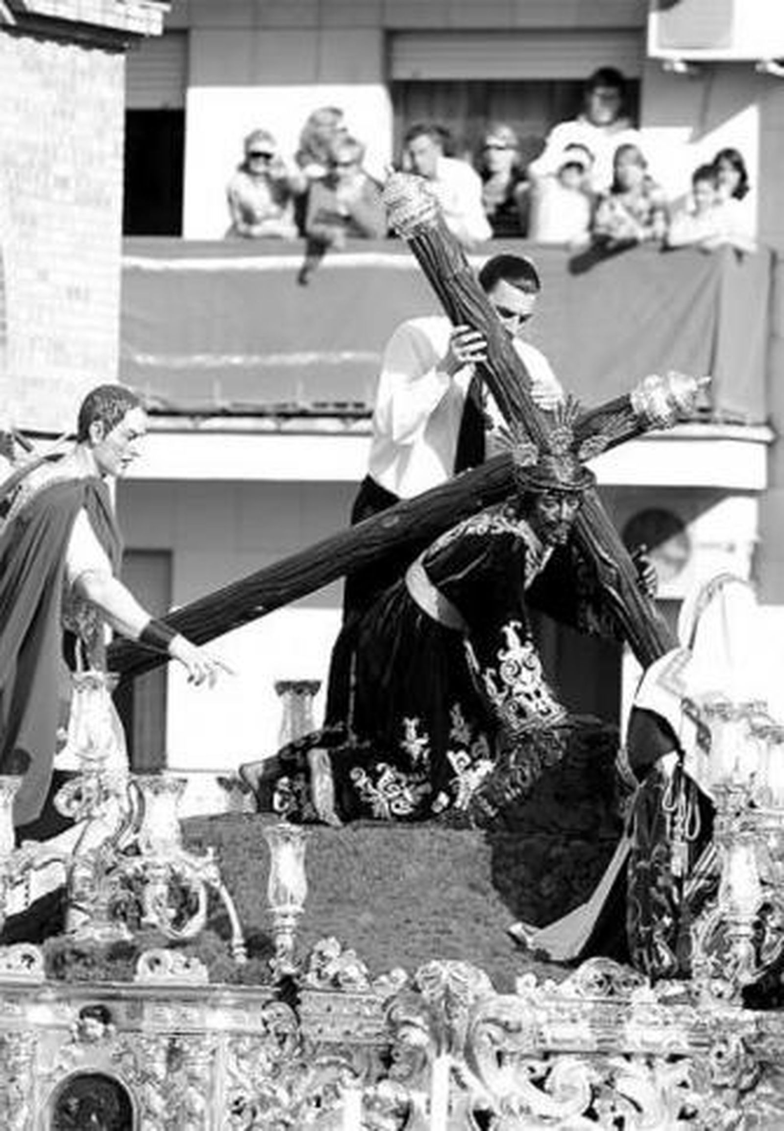 "Castigué al romano y le puse el casco al revés"