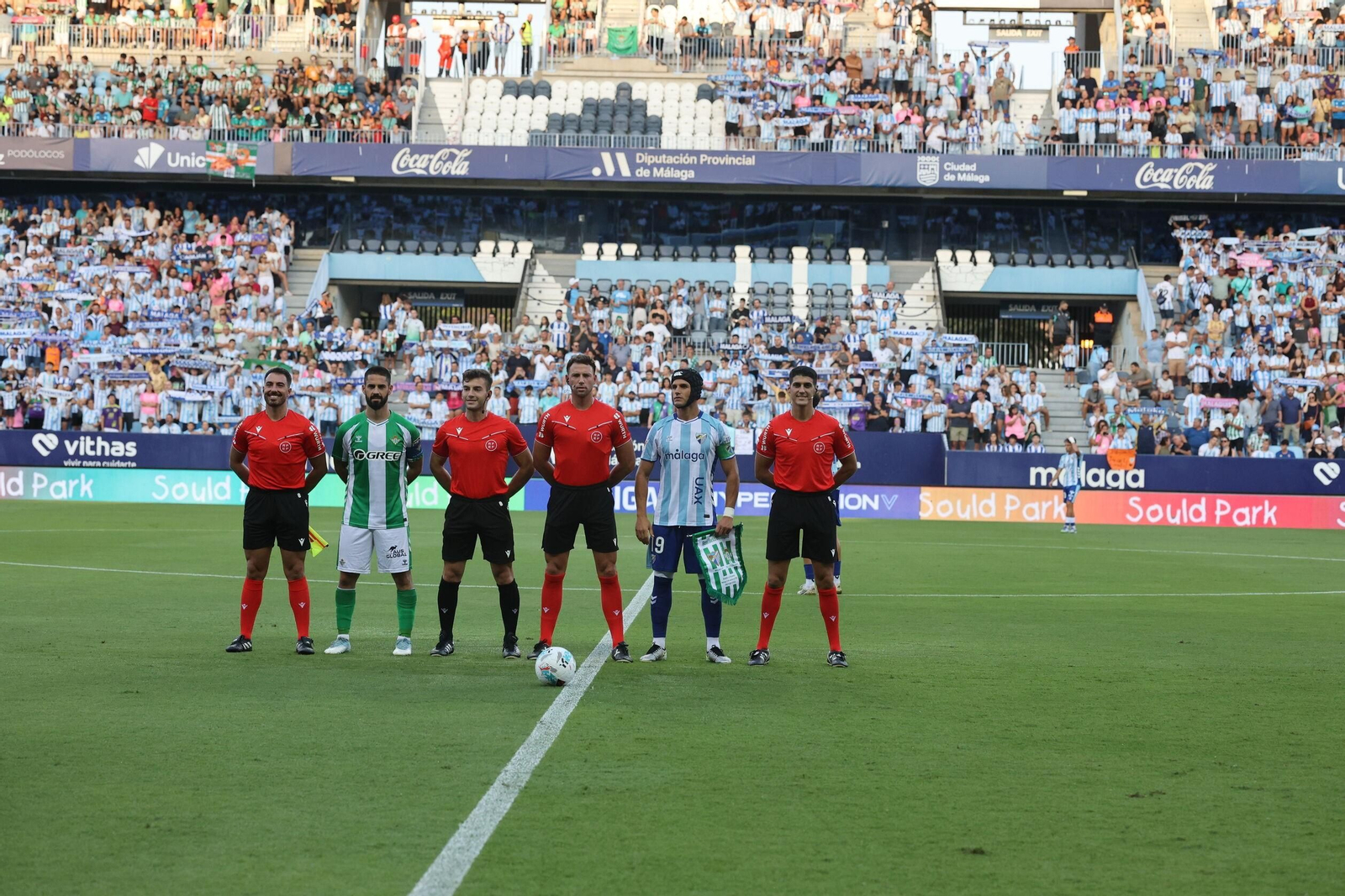 Las mejores fotos del Málaga-Betis