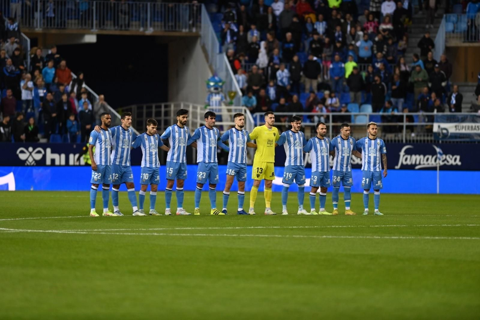 El Málaga CF - Tenerife, en fotos