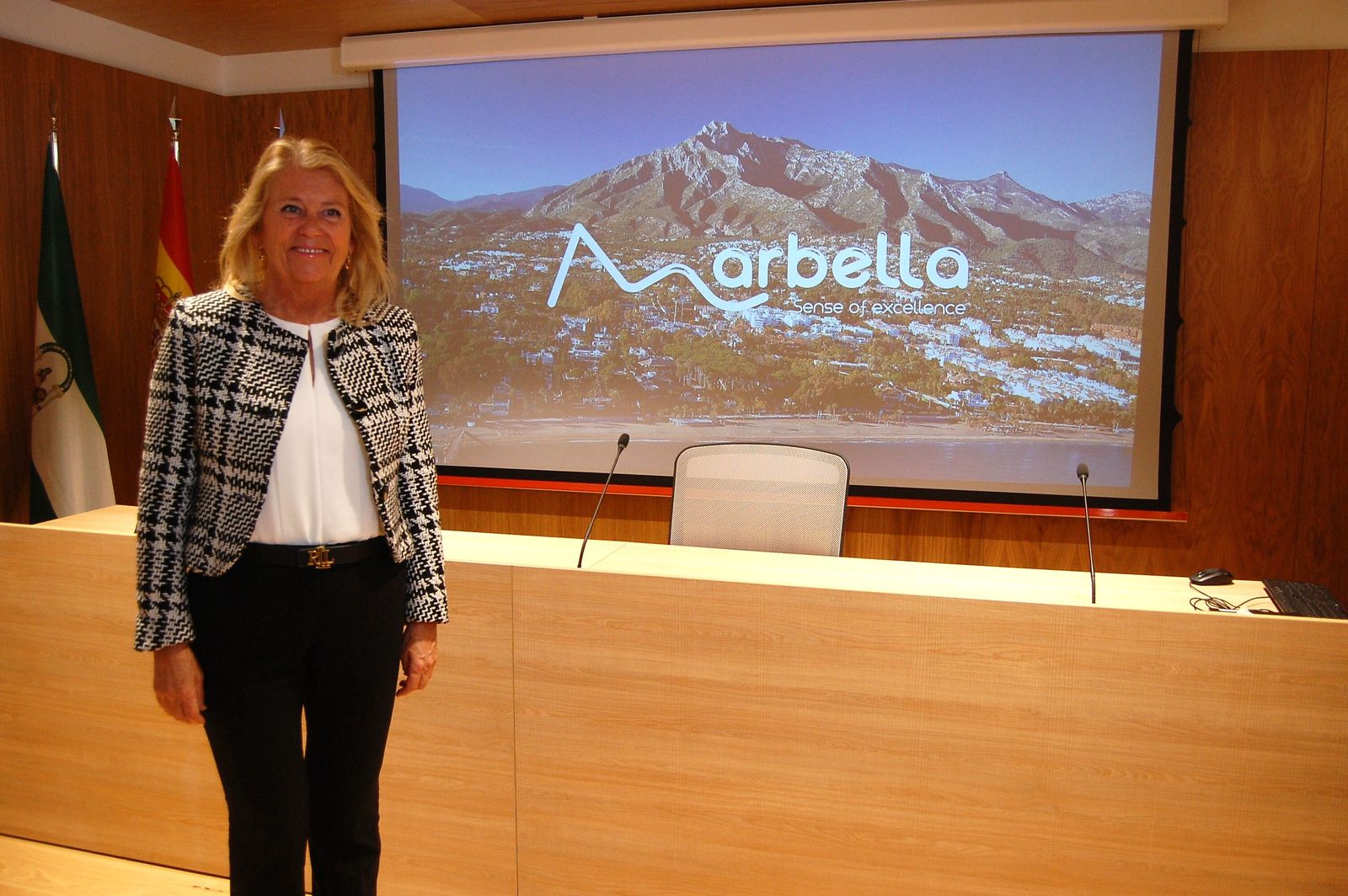 La alcaldesa de Marbella, Ángeles Muñoz, en una imagen de archivo.