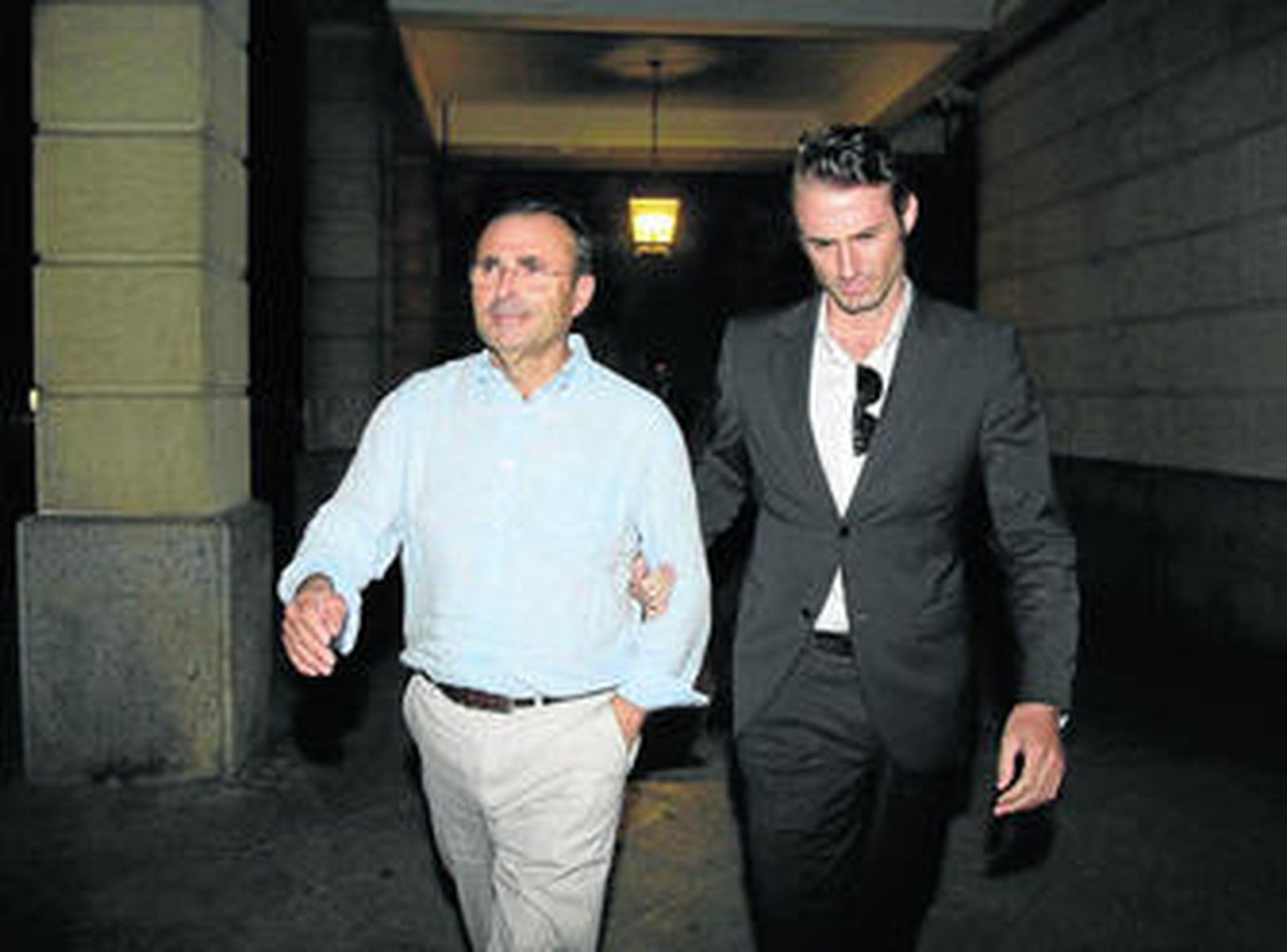 Los empresarios de Fitonovo Rafael González Palomo y su hijo, José Antonio González Baró.