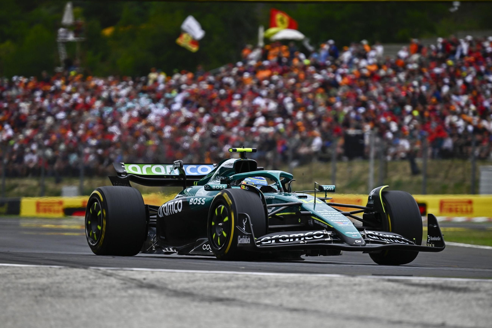 Las fotos de Fernando Alonso y del Gran Premio de Hungría