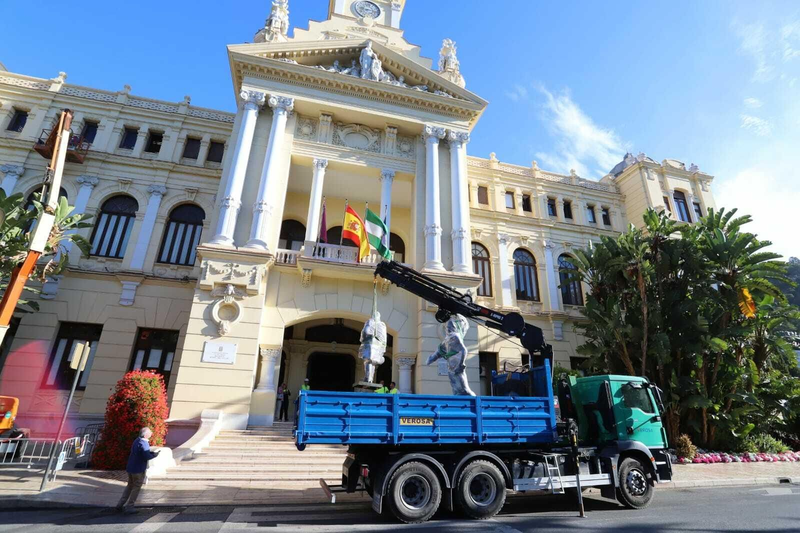 Las fotos del regreso del Marqués de Larios a la Alameda
