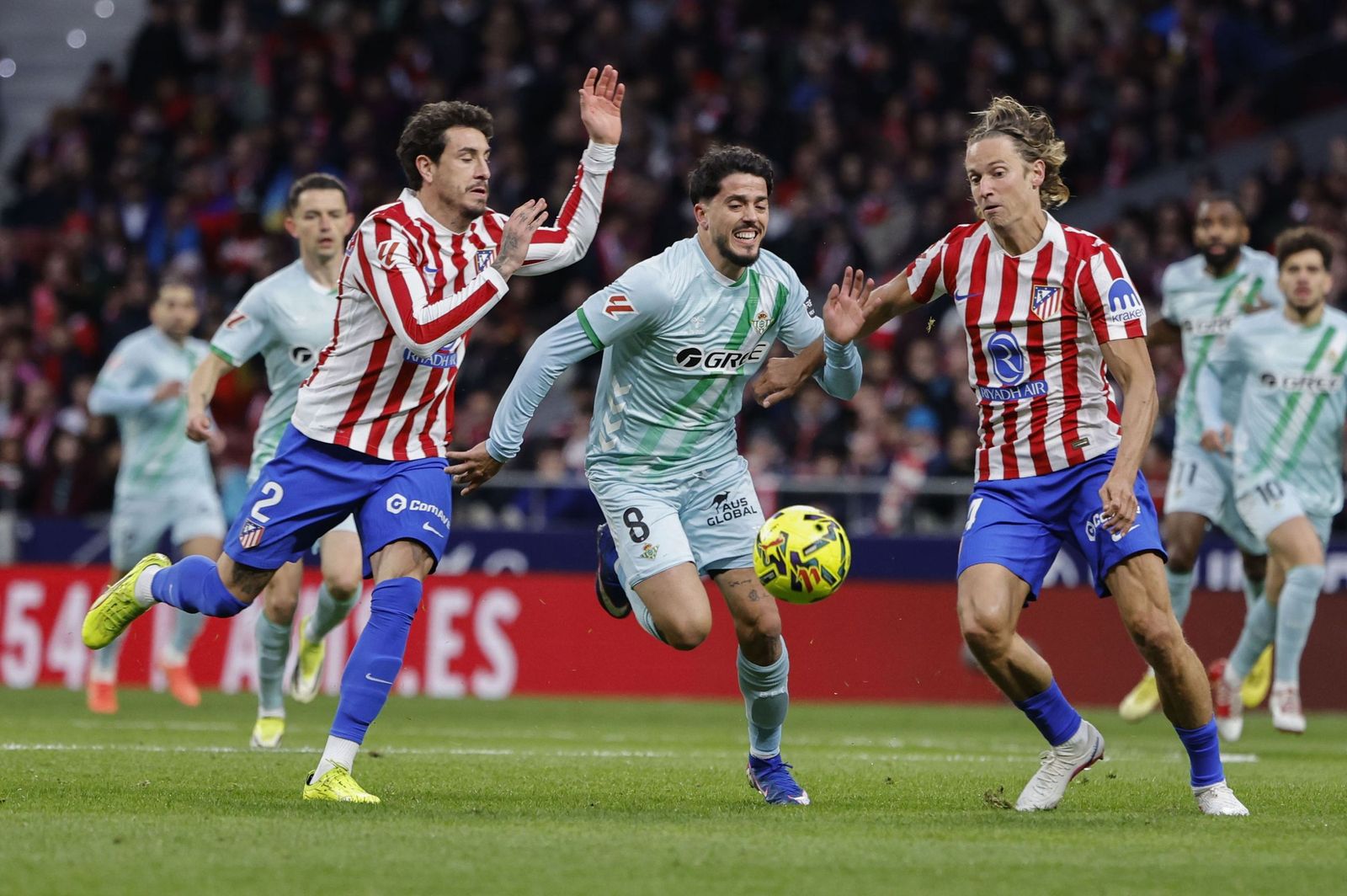 Las fotos del gran triunfo del Betis ante el Atlético