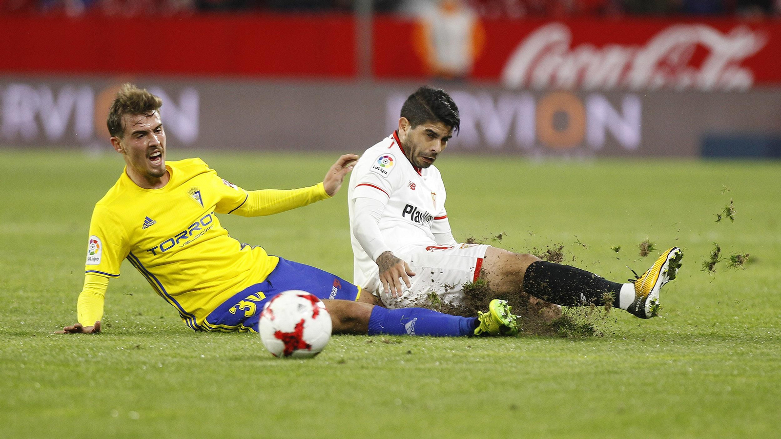 Las imágenes del Sevilla-Cádiz