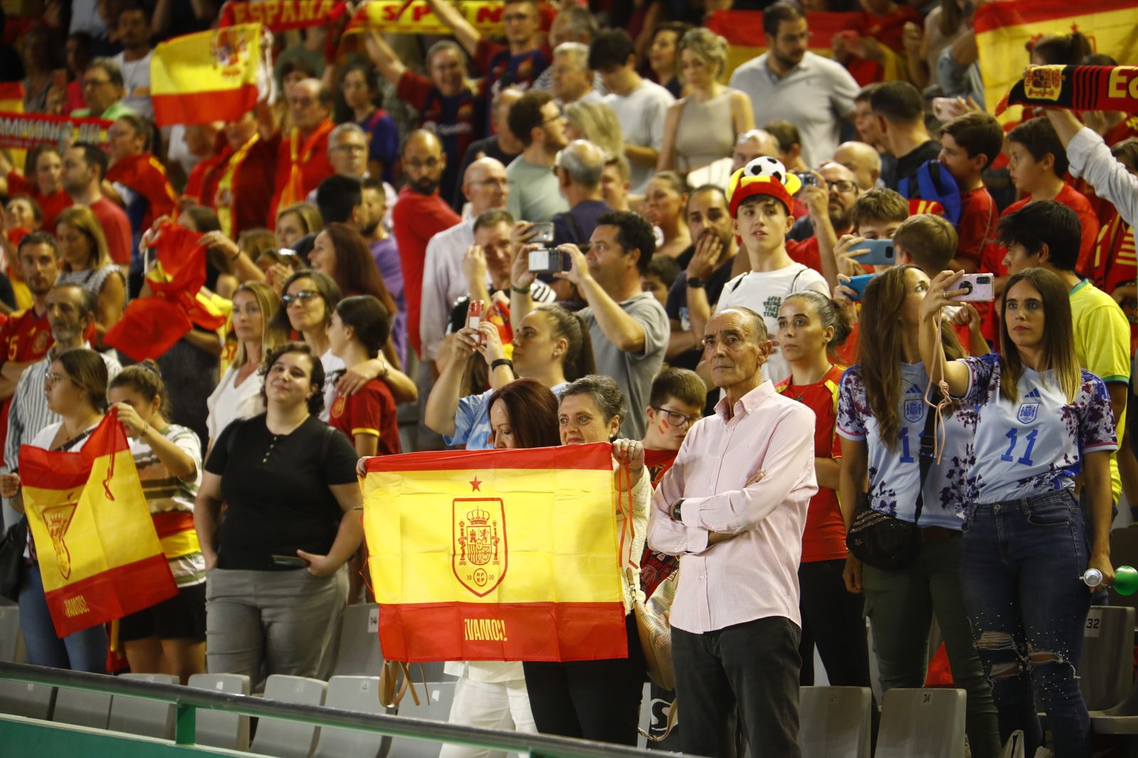 Las mejores fotos de la victoria de España ante Suiza en El Arcángel de Córdoba