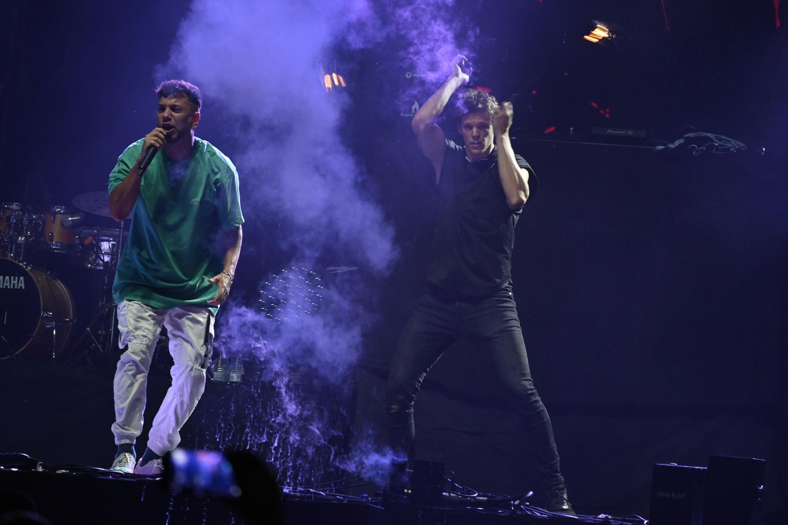 Imágenes del concierto de Sergio Contreras y Raule en las Colombinas