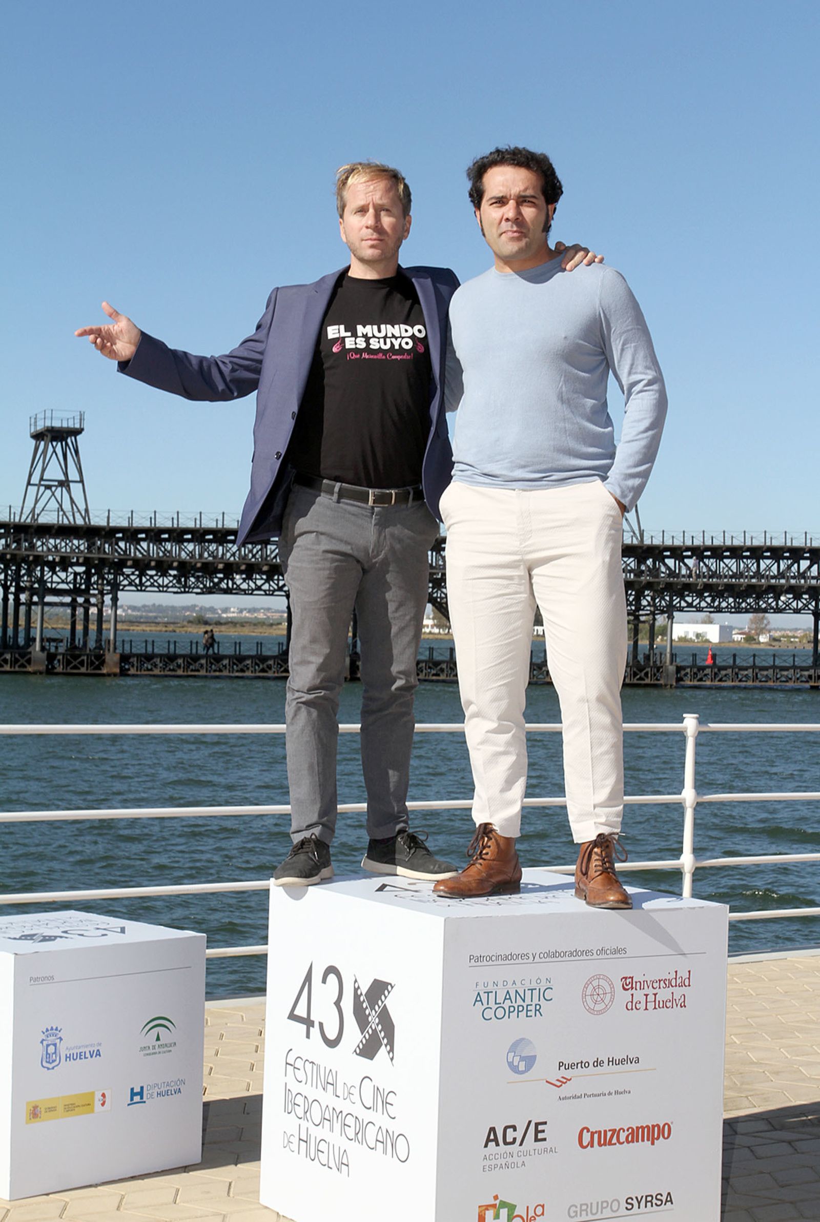 Alfonso Sánchez y Alberto López Premio Luz del Festival de Cine Iberoamericano de Huelva