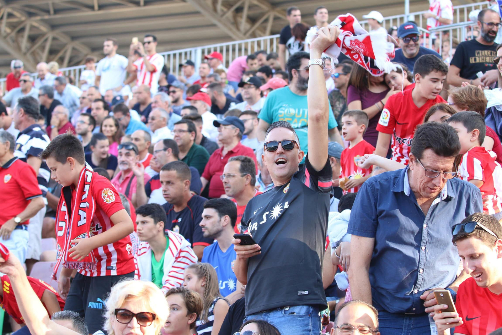 Las imágenes del Almería-Reus
