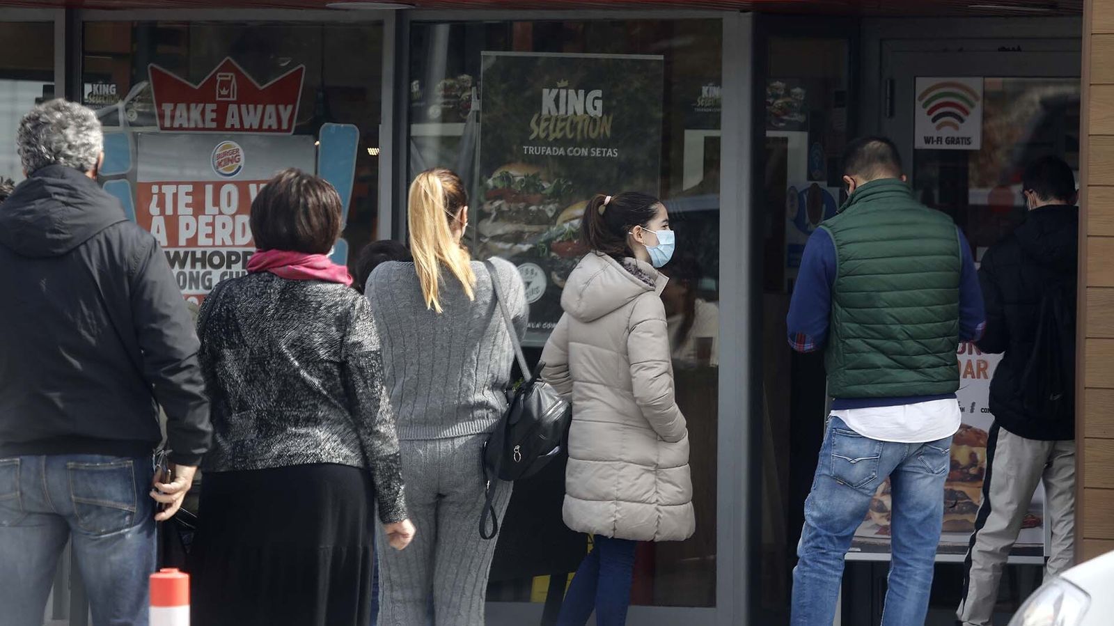 Las fotos del polígono de Palmones, tras el levantamiento del cierre  perimetral de Algeciras y Castellar