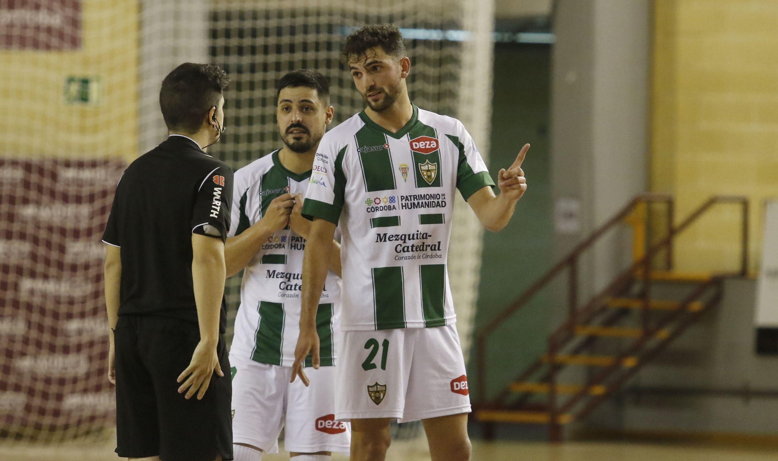 La derrota del Córdoba Futsal ante el Ribera Navarra, en imágenes