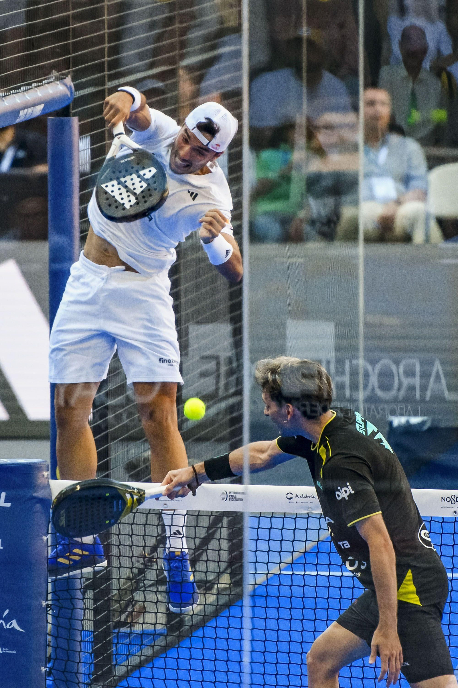 Las mejores fotos de las finales del pádel en el Estadio de la Cartuja