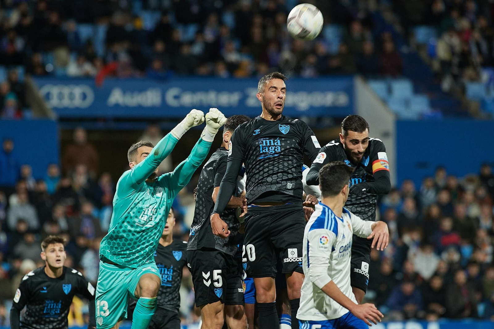 Las fotos del Real Zaragoza - Málaga CF