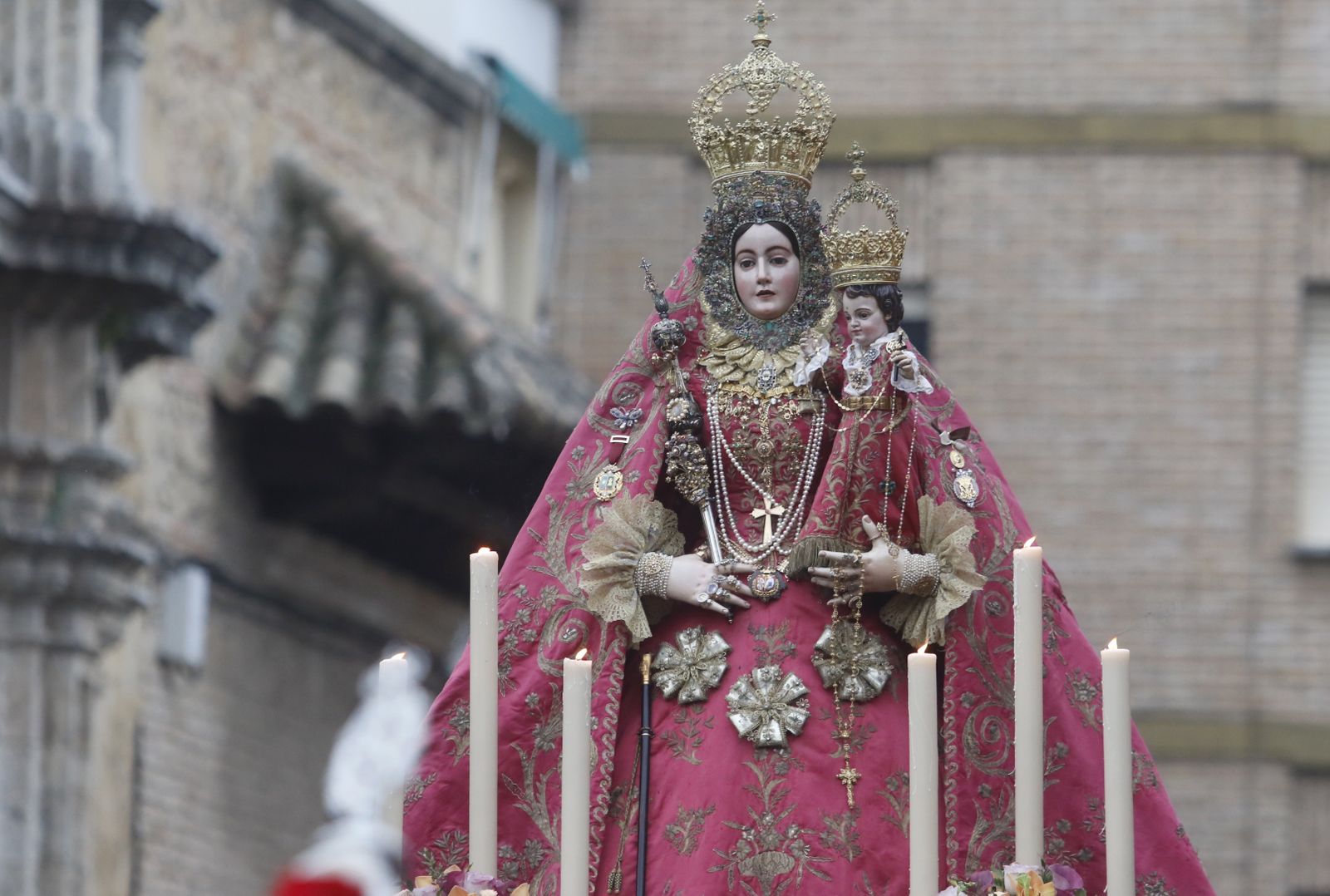 La procesión de la Virgen de Araceli en Córdoba, en imágenes