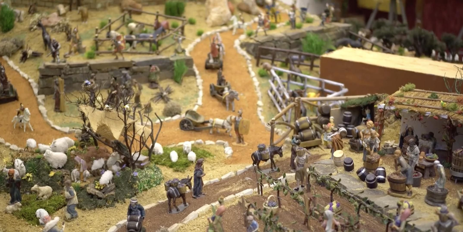 Lepe presenta su Navidad con el Belén más grande de la provincia de Huelva