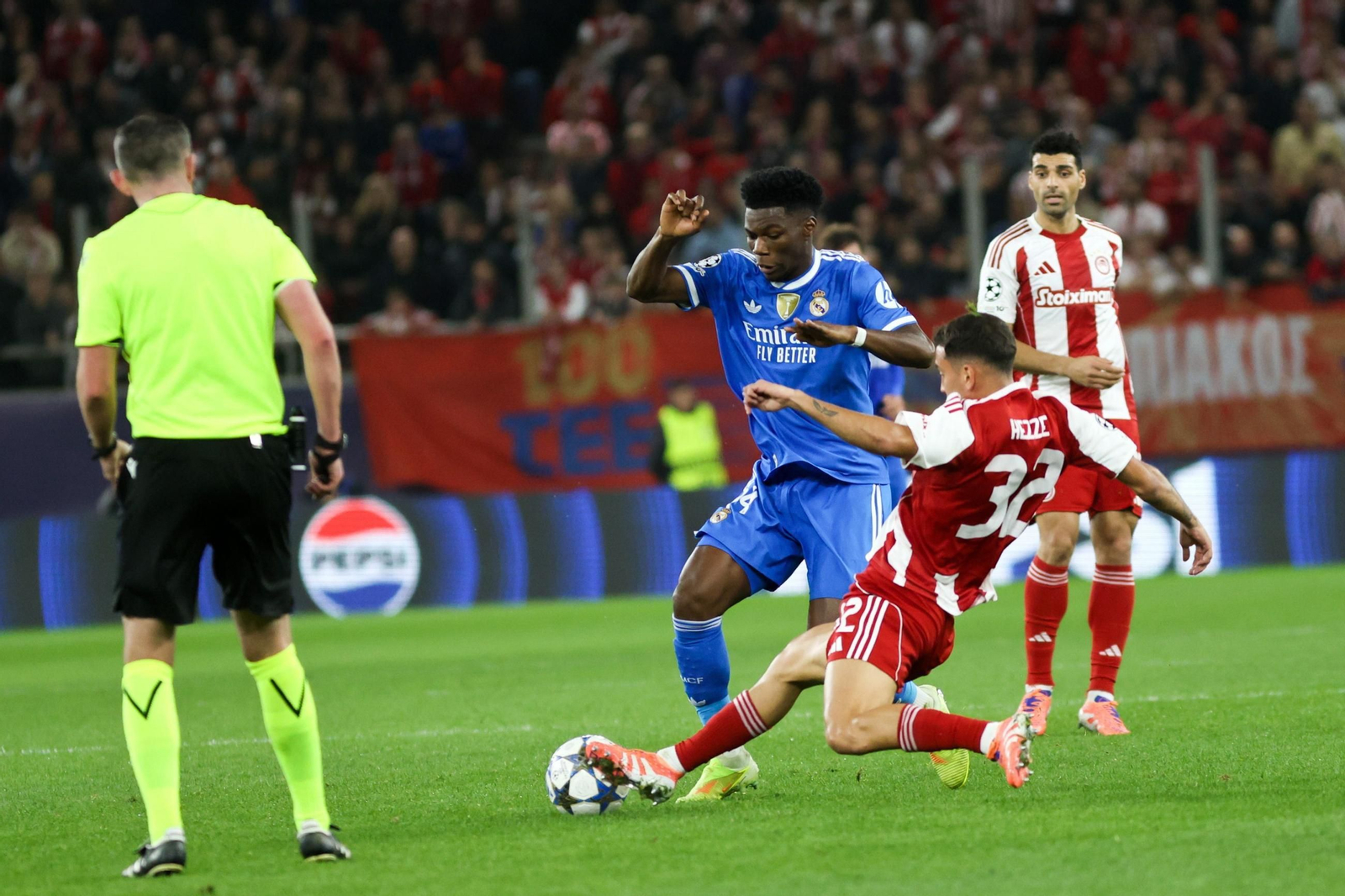 Las imágenes del Olympiacos-Real Madrid