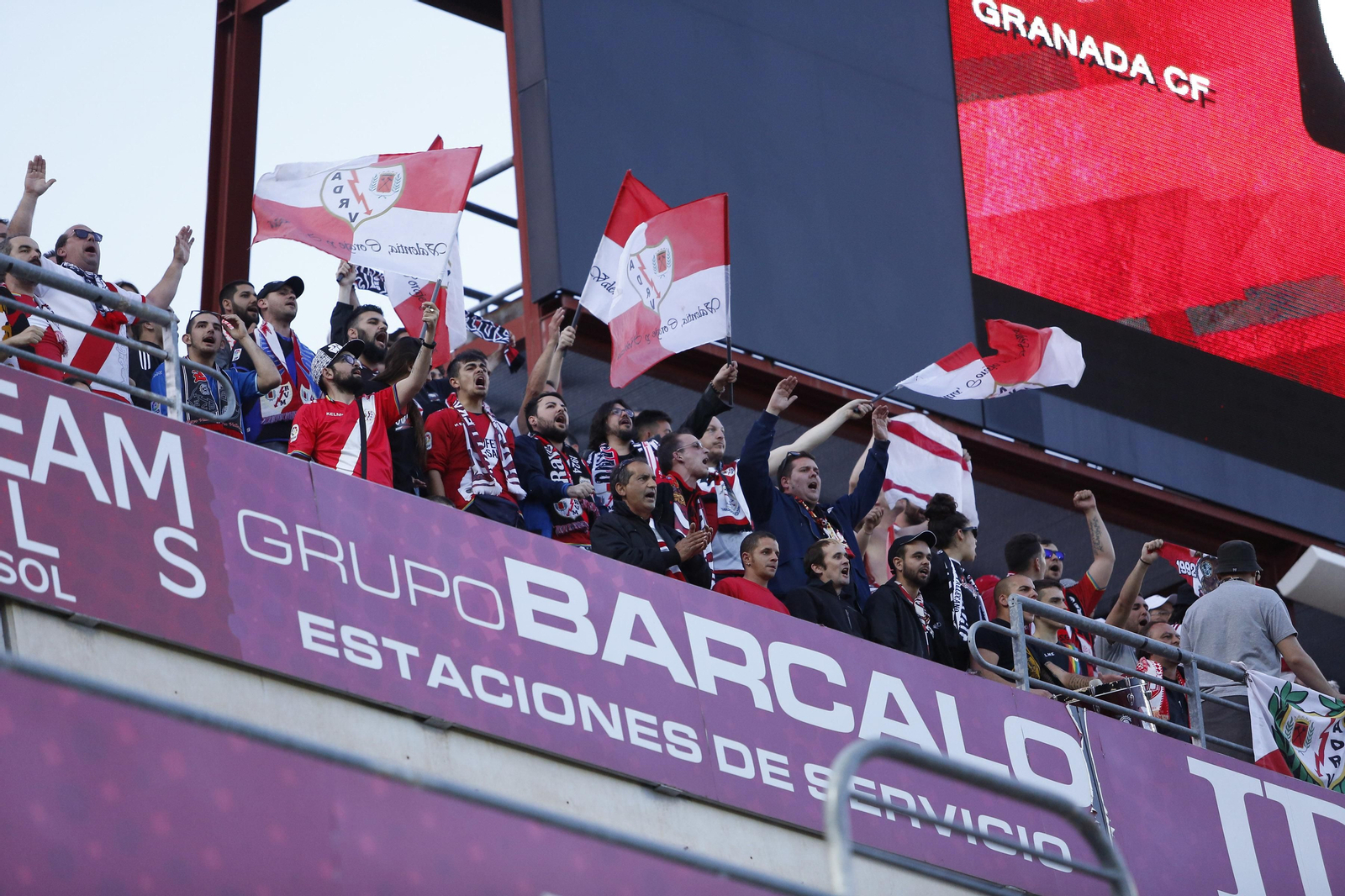 Las imágenes del Granada-Rayo