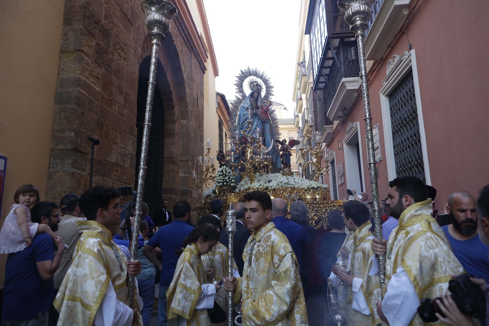 Imágenes de la procesión de la Virgen de la Salud