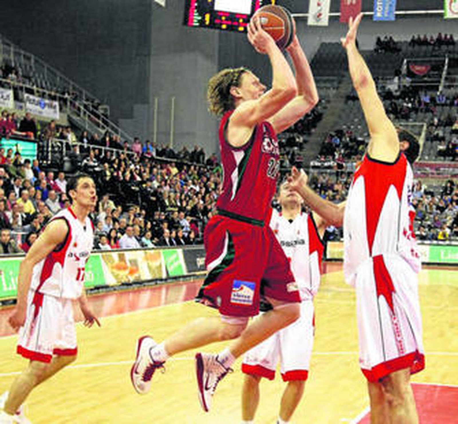 Coby Karl no tuvo una buena actuación en el partido ante el Manresa del pasado sábado.