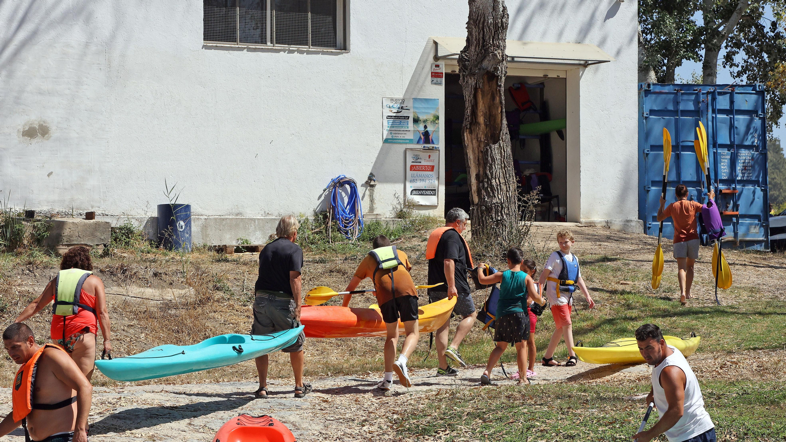 Paseo por el Guadalete en Kayak