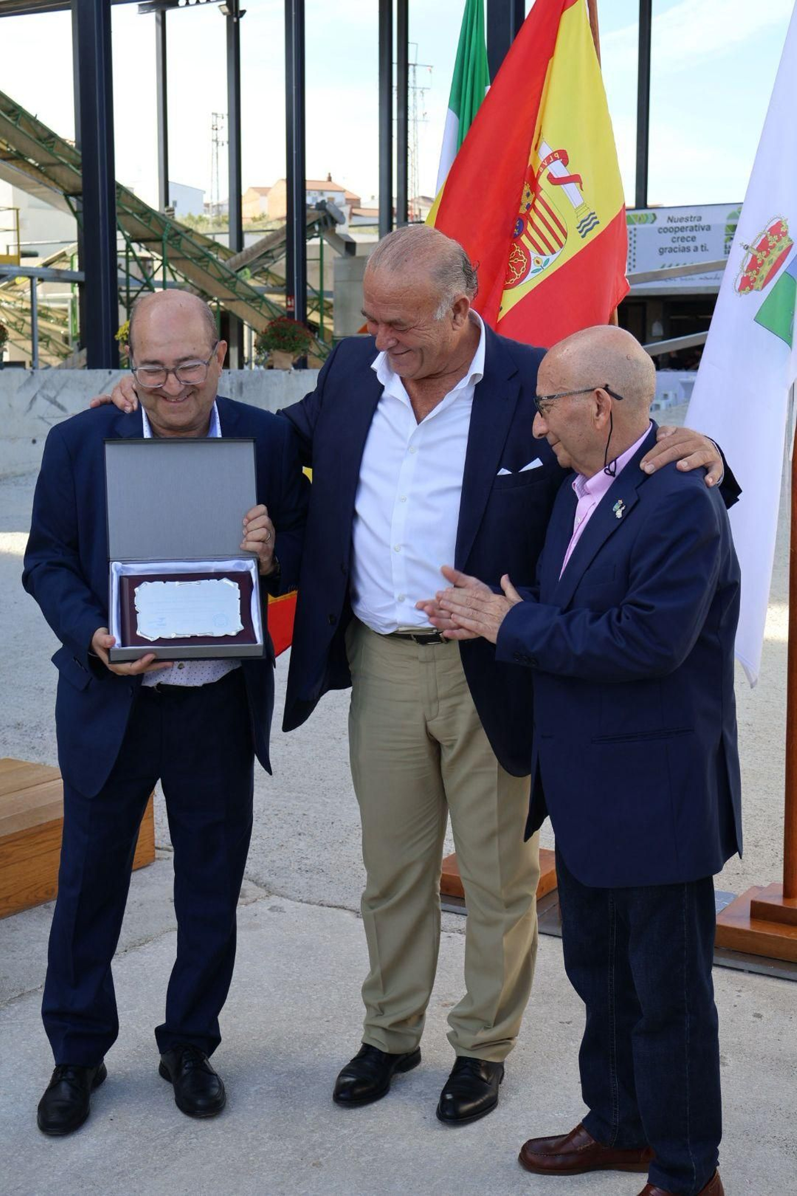 Inauguración de la Cooperativa Olivarera San Sebastián