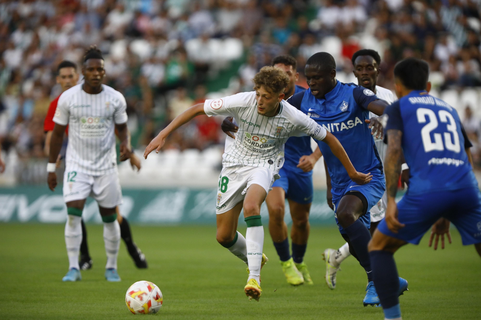 Las imágenes de la derrota del Córdoba CF ante el Sanse