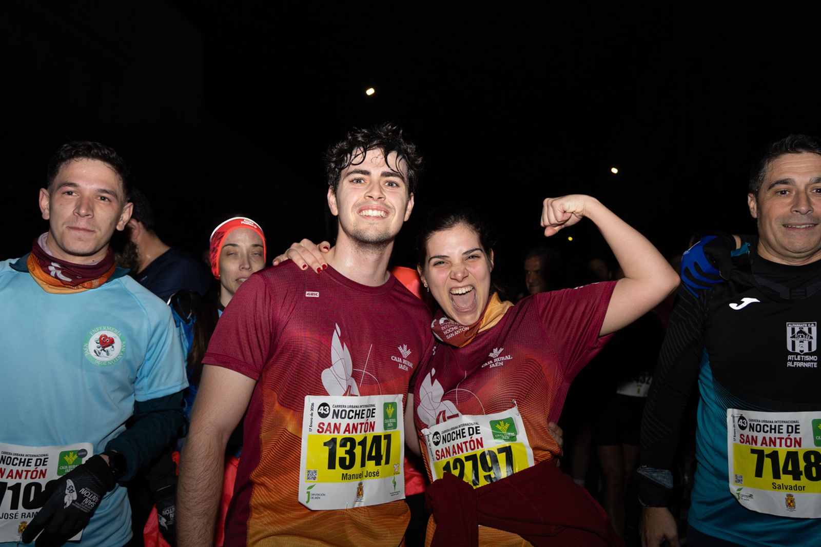 En imágenes: búscate en tu llegada a meta de la Carrera de San Antón 2026 (II)