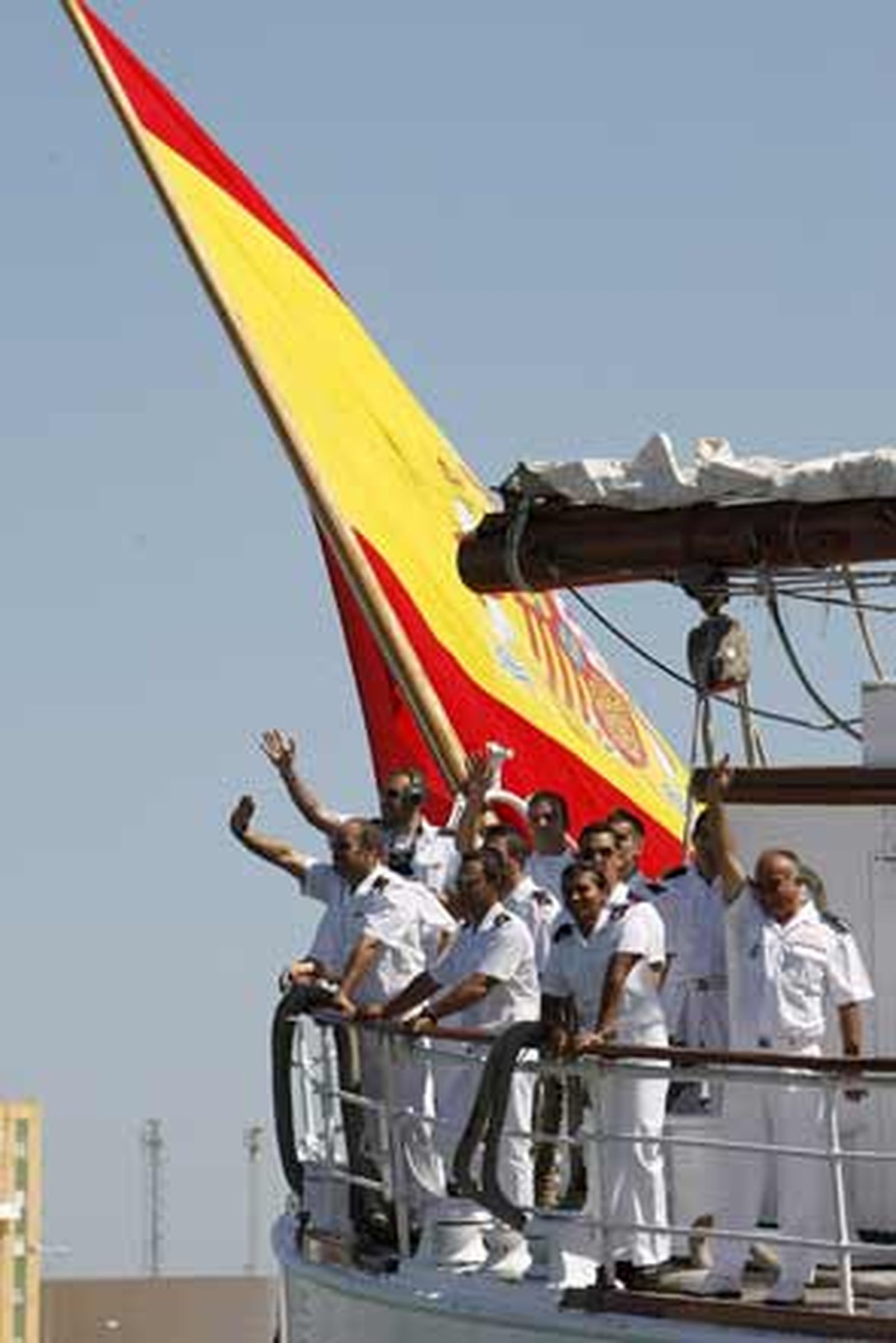 El buque escuela regresa a la ciudad tras siete meses de travesía

Foto: Jose Braza