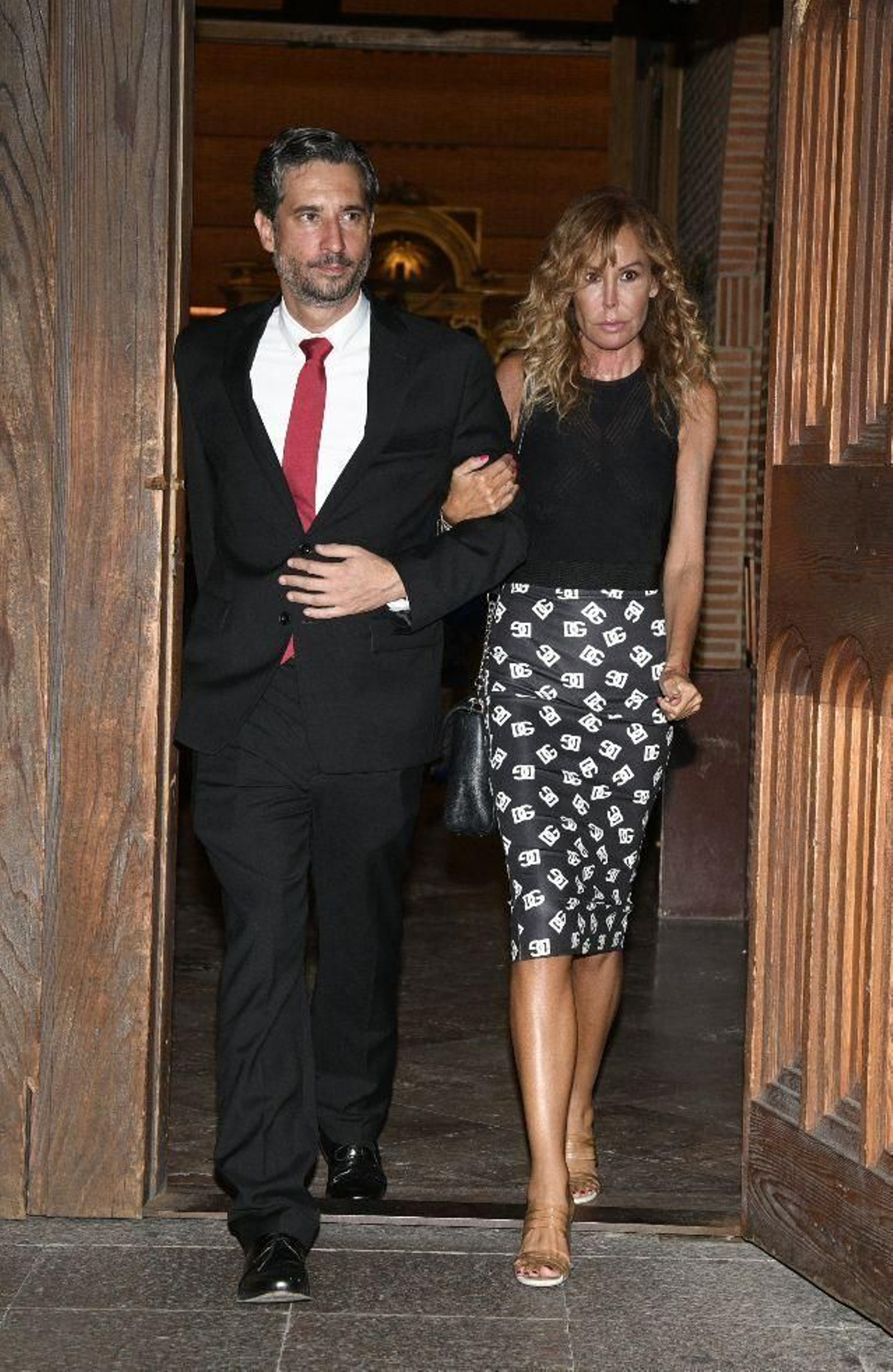 Lara Dibildos y su pareja, Cándido Conde-Pumpido Lara Dibildos y su pareja, Cándido Conde-Pumpido