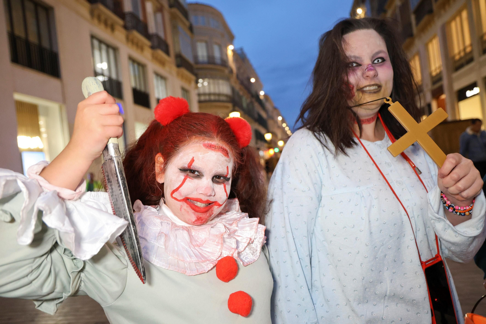 Las fotos de Halloween 2023 en Málaga: Una noche de lo más terrorífica