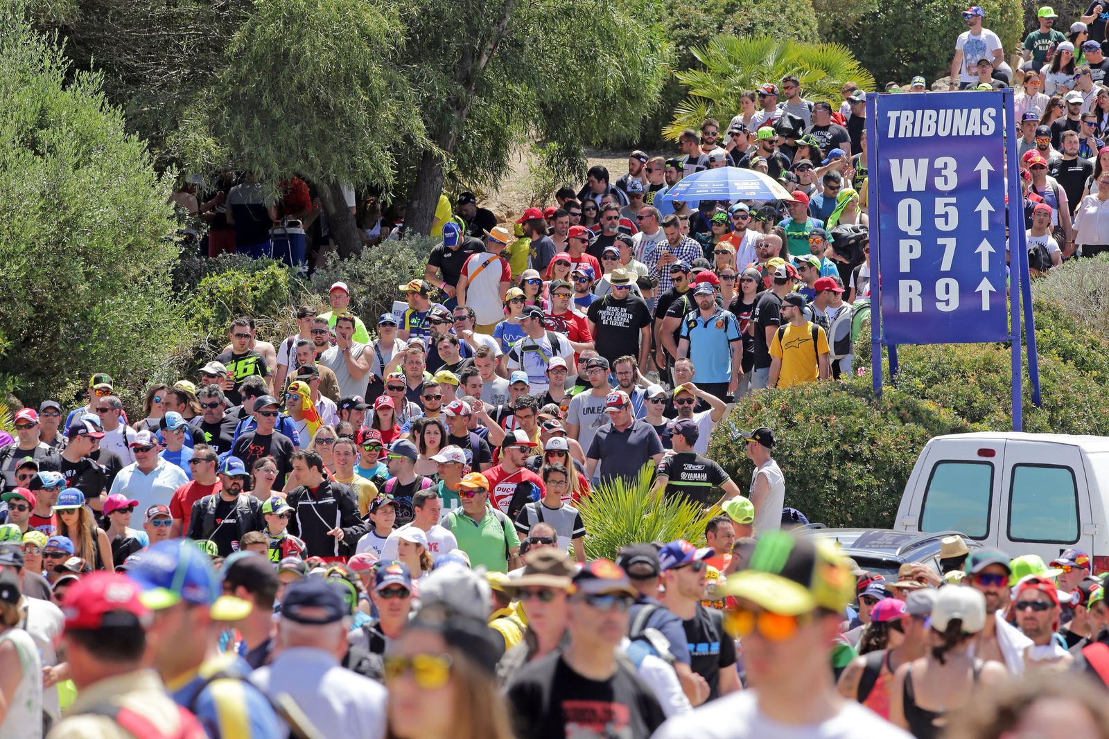 La segunda jornada del GP de España, en imágenes