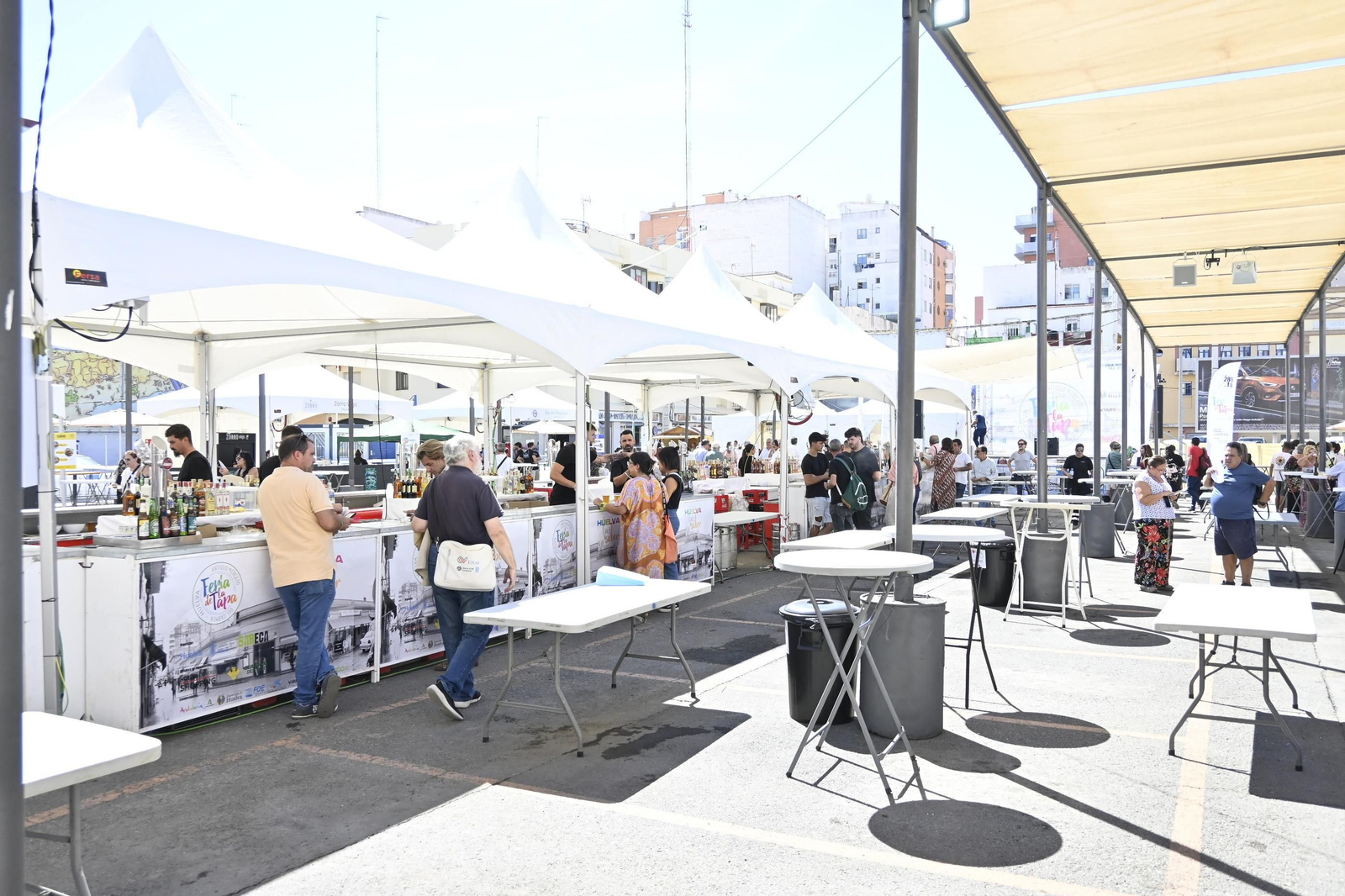 Las mejores imágenes de la inauguración de la Feria de la Tapa, en Huelva