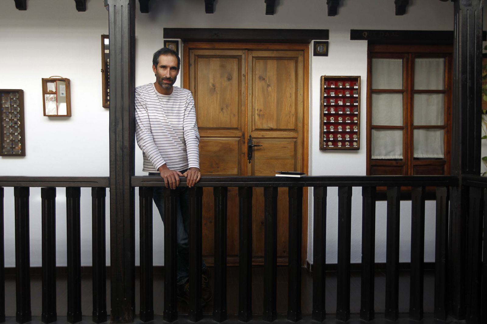 El montañero y escritor riojano Simón Elías (Logroño, 1975).