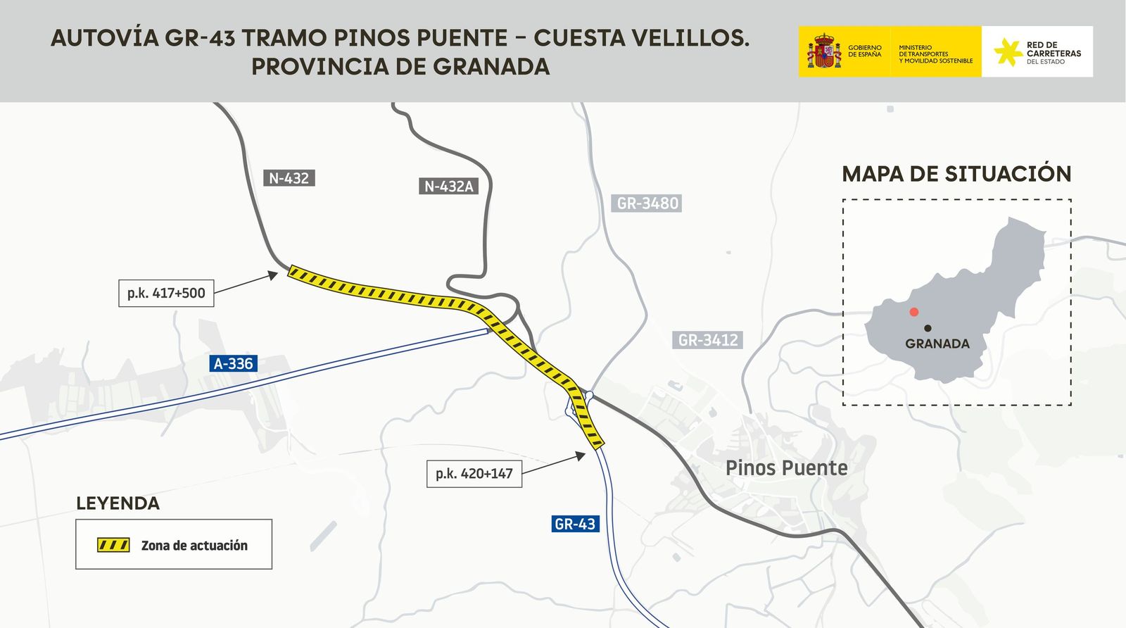Nuevo avance en la autovía entre Granada y Córdoba: el Gobierno saca a ...