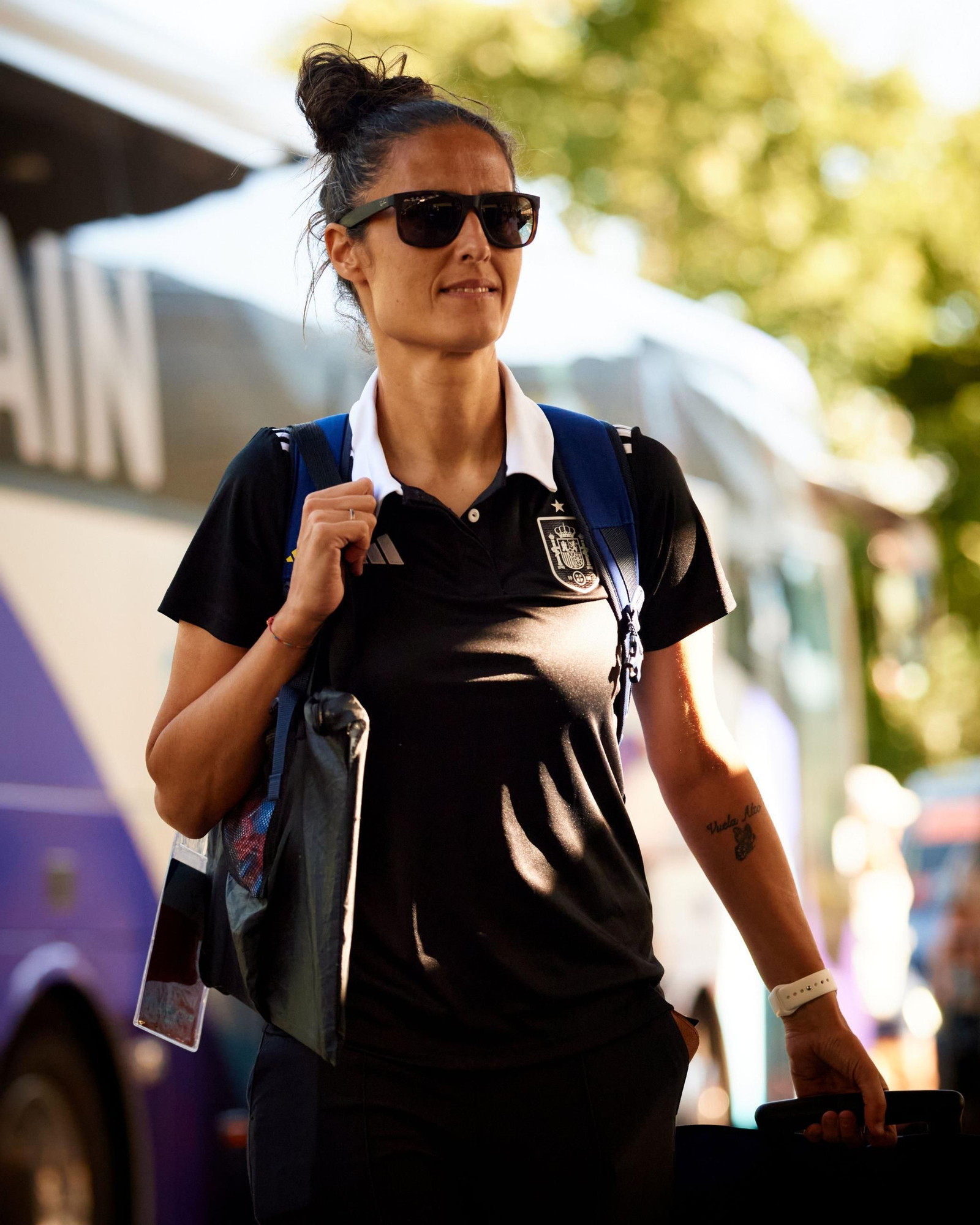 Las fotos de España antes de enfrentarse a Suiza en la Eurocopa femenina