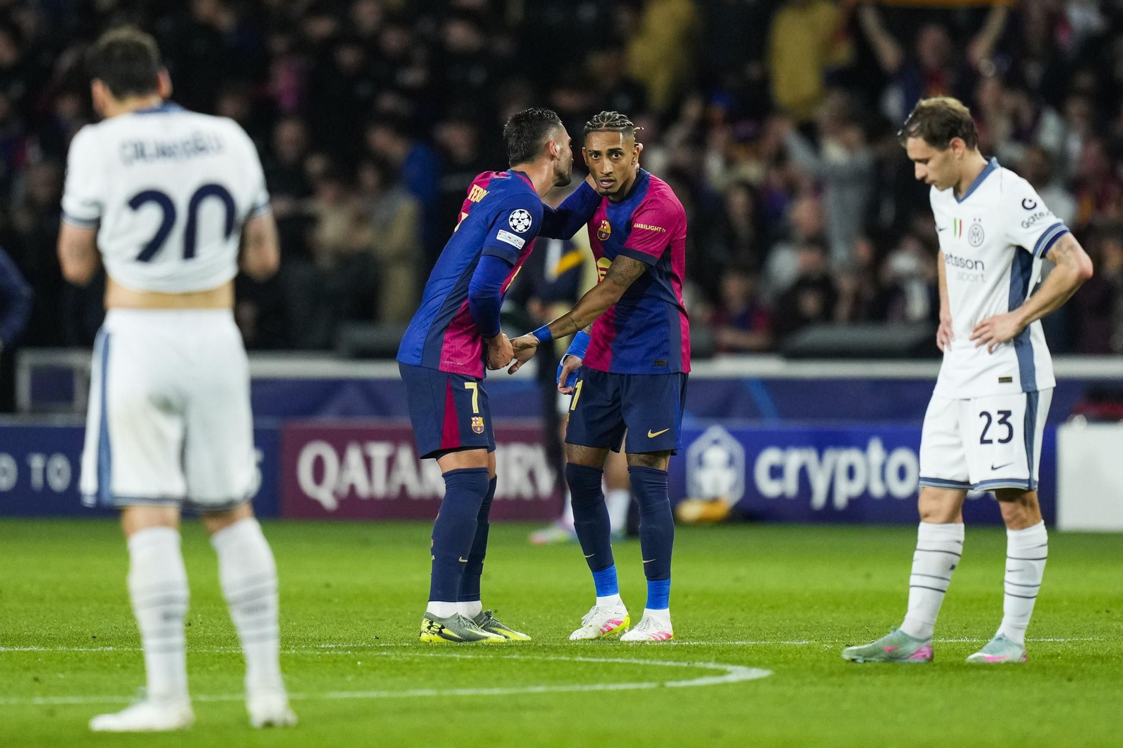Las mejores fotos del Barcelona - Inter