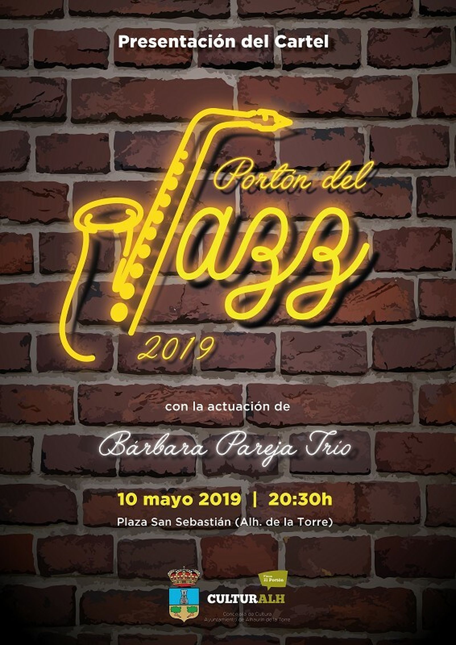 Actuación de Bárbara Pareja en el Portón del Jazz.