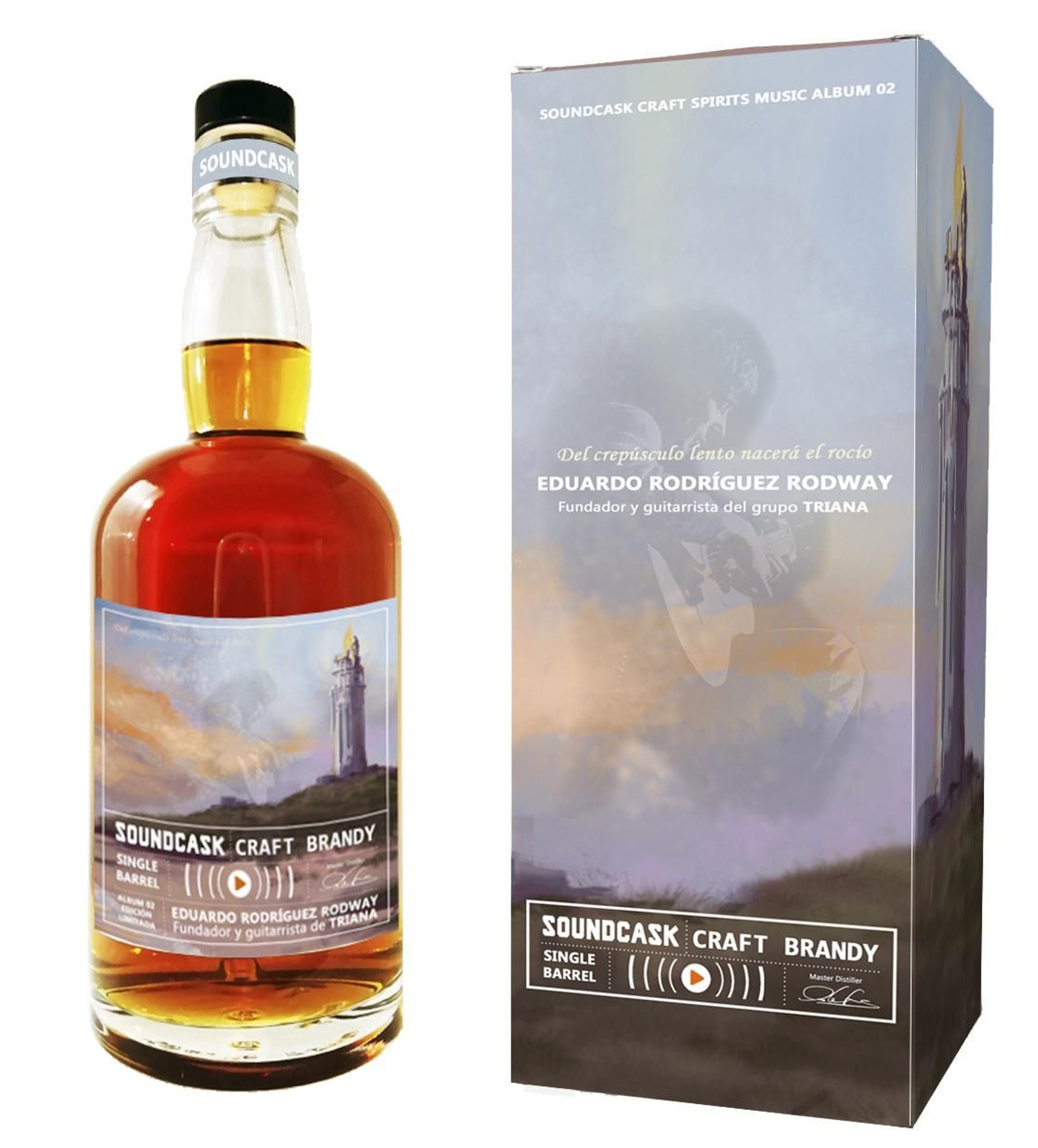 Presentación del brandy de la destilería de Sanlúcar de Barrameda.