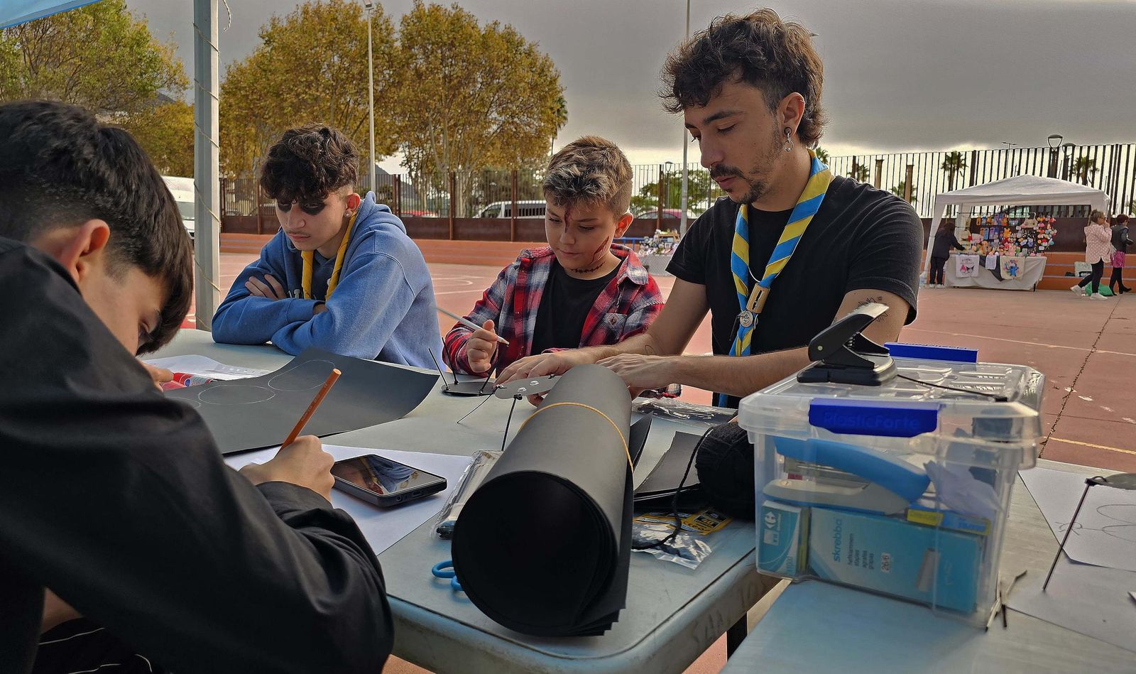 Fotos de Halloween en la Casa de la Juventud de La Línea