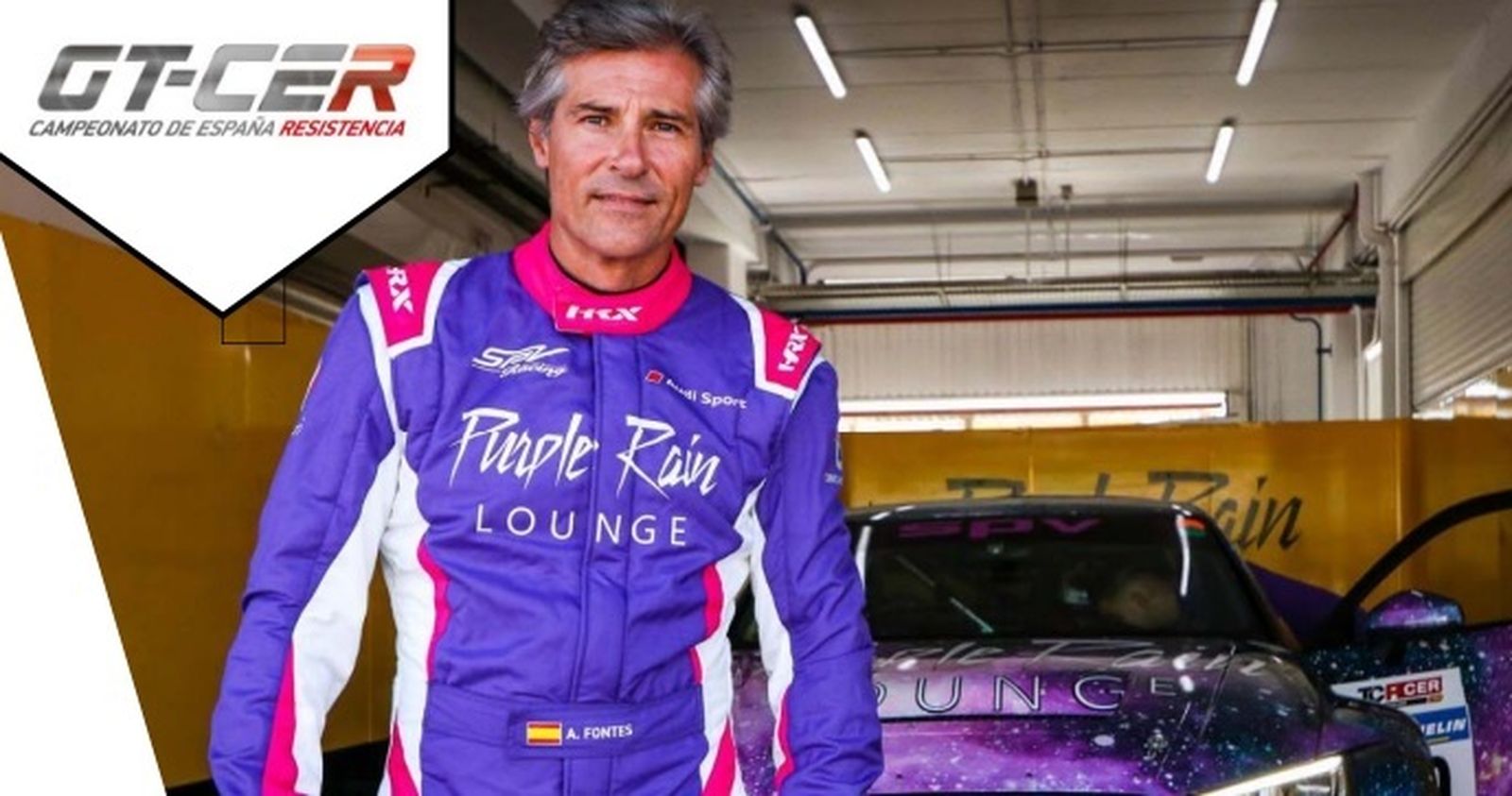 Álvaro Fontes, piloto malagueño.