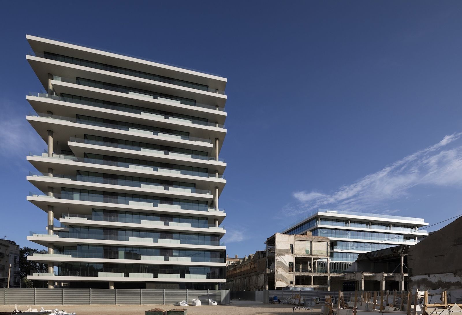 Las Sea Towers de Barcelona.